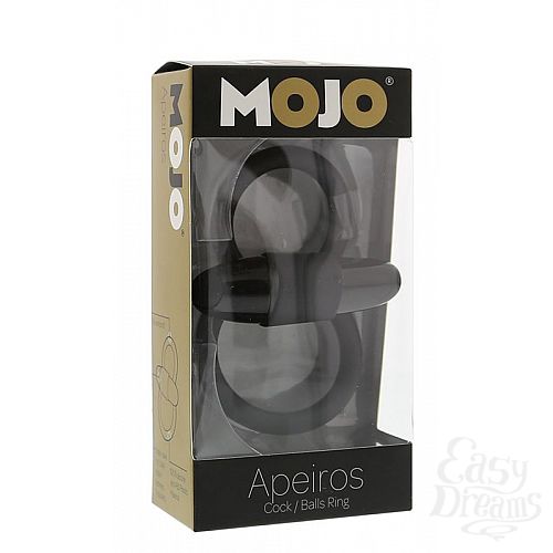 ���������� 2  ����������� ������ � ��������� � ����������������� MOJO APEIROS VIBRATING COCK / BALLS RING