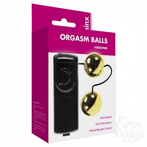 ���������� 2  ����������� ������ � ��������� Orgasm Balls Vibrating, 3,5 ��. 