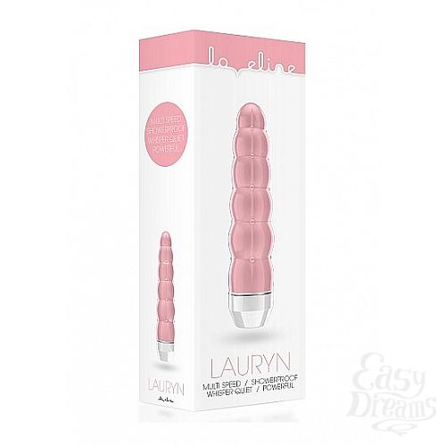 Фотография 3  Розовый фигурный вибратор Lauryn - 15 см.