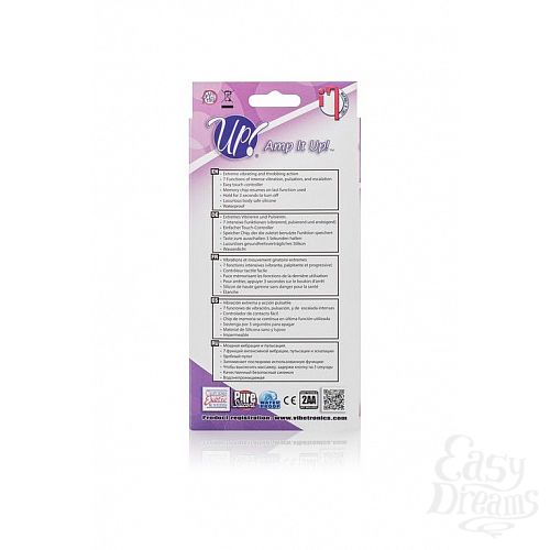 ���������� 4  ���������� ������������� Amp it Up! 7-Function Silicone Massager - 14 ��.