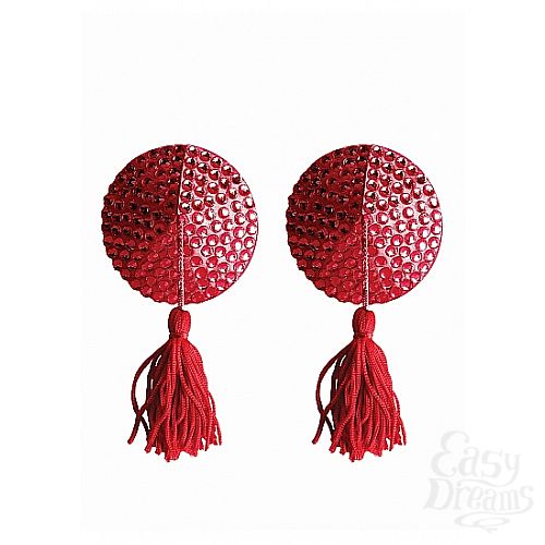 ���������� 4  ������� Tassels Round Pink 