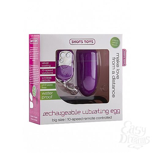 ���������� 2  ��������� ��������� Rechargeable Vibrating Egg, 7.8  ��. 