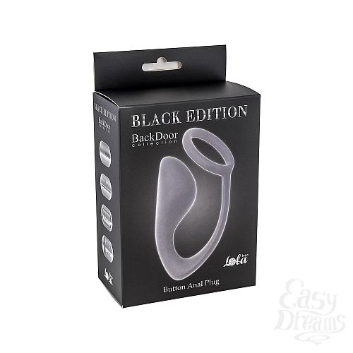  1:         Button Anal Plug Grey 4216-02Lola