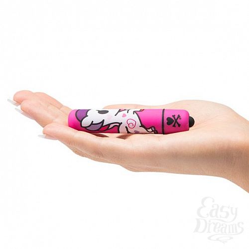  2       MINI BULLET VIBRATOR PINK UNICORN