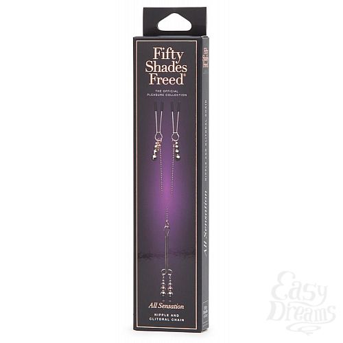 ���������� 7  ���������� ������ ��� ������ � ������� Fifty Shades Freed All Sensation Nipple and Clitoral Chain