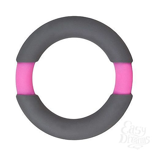 ���������� 1:  ����� ����������� ������ NEON STIMU RING 37MM GREY/PINK