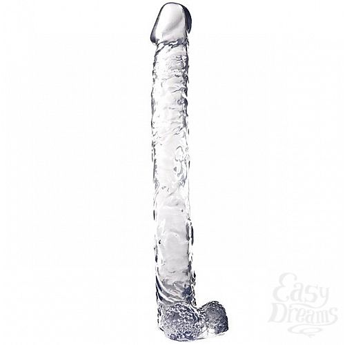  1:   - JELLY JOY BIG BOYZ EXTRA LONG CLEAR DONG - 36 .