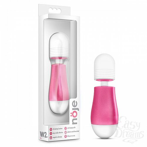 Фотография 4  Розовый жезловый мини-вибратор Noje W2 Rose