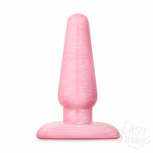Фотография 1:  Розовая анальная пробка B Yours Medium Cosmic Plug - 11,4 см.