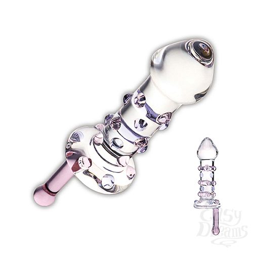 Фотография 2  Небольшой фаллос с ручкой CANDY LAND JUICER GLAS-21