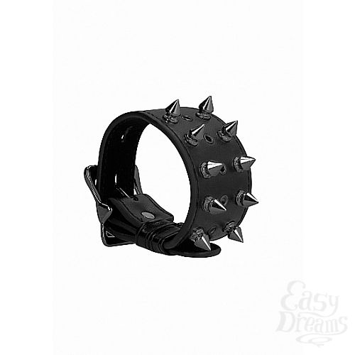 Фотография 1:  Браслет Ouch! Skulls and Bones Black Spikes SH-OU284BLK