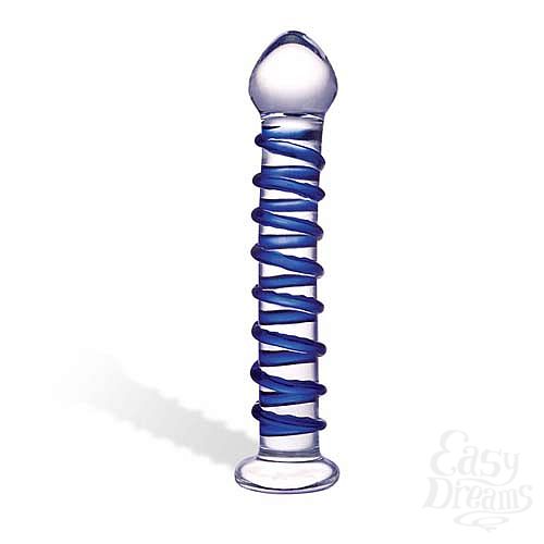 ���������� 2  ������������� �� ������ BLUE SPIRAL GLAS-75