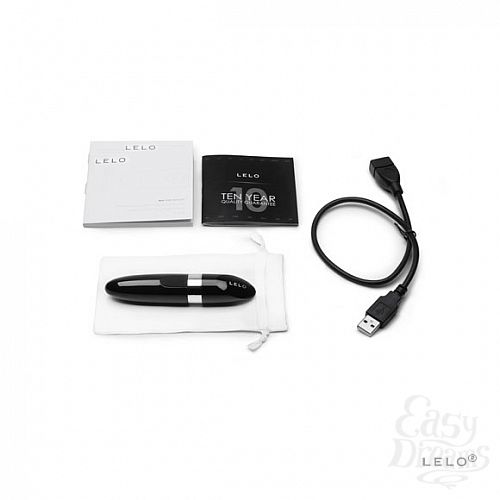 Фотография 6:  Вибратор Mia с зарядкой от USB (LELO) черный Фотография 6  Вибратор Mia с зарядкой от USB (LELO) черный