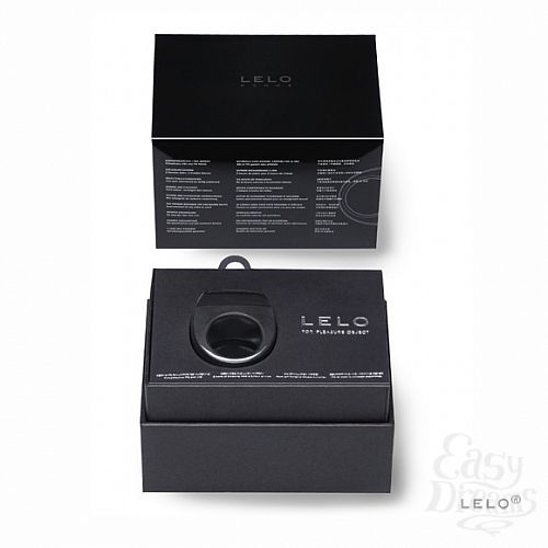 Фотография 4:  Мужское кольцо TOR (LELO) черное Фотография 4  Мужское кольцо TOR (LELO) черное