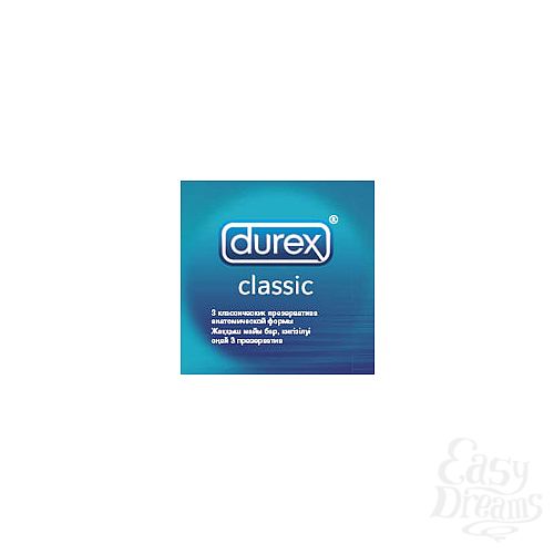 ���������� 1:  ������������ ������������ DUREX CLASSIC, 3 ��.