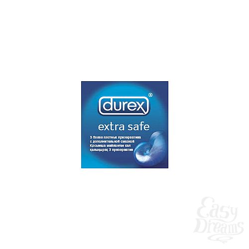 ���������� 1:  ������������ ����� ������� DUREX  EXTRA SAFE, 3 ��.
