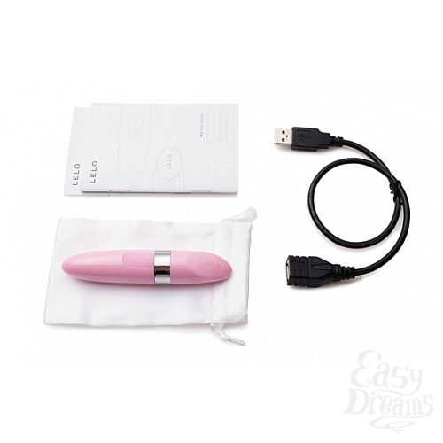 ���������� 4  ������� �������� Mia Petal Pink � �������� �� USB (LELO)