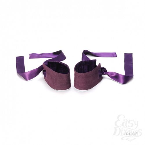 ���������� 1:  �������� ������� Lelo - Etherea Silk Cuffs Purple