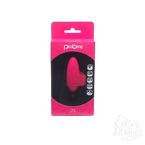 ���������� 3  �������� �������� �� ����� Finger Vibe IPO CERISE (PicoBong)