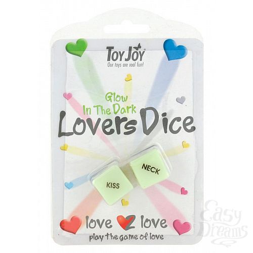 ���������� 1:  ������ ��� ��� LOVE2LOVE GLOW IN THE DARK DICE 9899TJ
