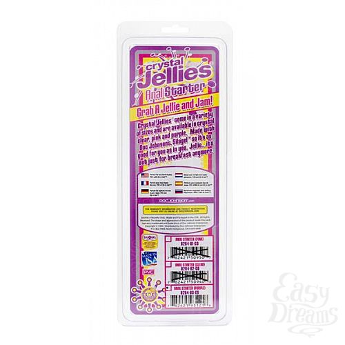 ���������� 2  ���������� Cristal Jellies Anal Starter 6 ������� 0284-03CDDJ