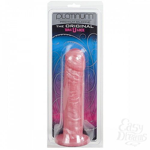���������� 2  ������������� - ������� Platinum Silicone The Original 8 V-U-L Pink