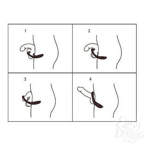 ���������� 4  <p>The P.2 is made of 100 % medical grade silicone and is worn around the penis and testicles. It contributes to a fuller erection and may delay orgasm by slowing the flow of blood from the penis.    The extension (tail) is angled 61 degrees in order to massage the erectile tissue behind the testicles, as well as gently push up against the pe