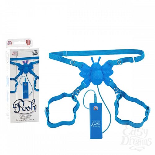  1:  - Posh 10-Function Silicone Butterfly Pink 0601-85BXSE