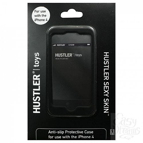Фотография 3  Синий силиконовый чехол HUSTLER для iPhone 4, 4S H41533-11001