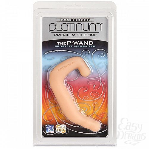 ���������� 2  �������� �������� Platinum Silicone - The P-Wand-White