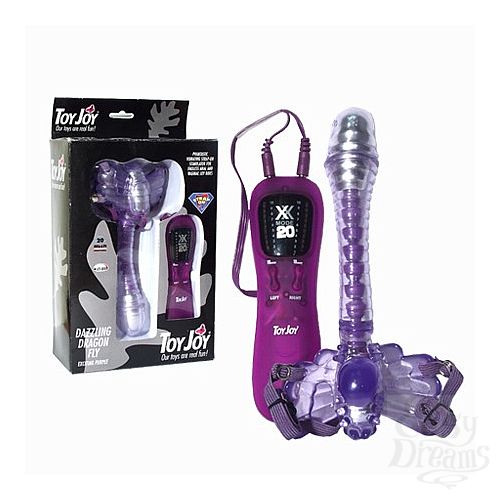  1:   DAZZLING DRAGON FLY VIBR PURPLE