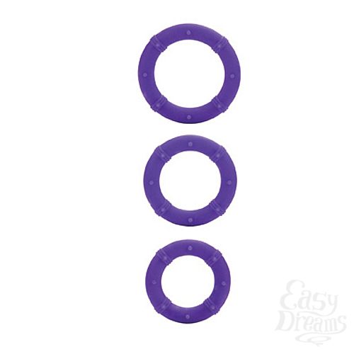 ���������� 2  ����� ����������� ����� Posh Silicone Love Rings ����������