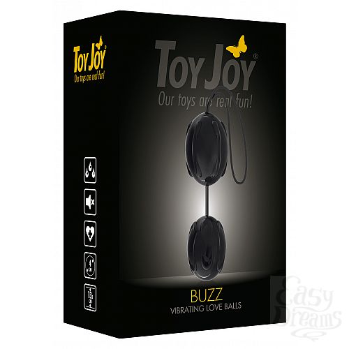 ���������� 2  ����������� ������ BUZZ VIBRO BLACK 10025TJ