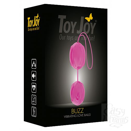 Фотография 2  Вагинальные шарики BUZZ VIBRO PINK 10026TJ