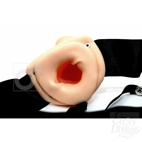  2     Vibrating Hollow Strap-on