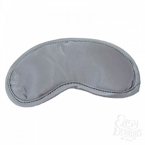 ���������� 1:  ����� �� ����� Satin Blindfold - Grey, OS, ����-�������