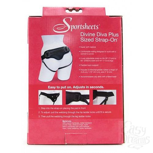  5   Divine Diva Pius Sized Strap-On, 