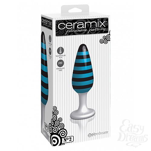 Фотография 3  Анальная пробка из закаленного стекла Ceramix № 2