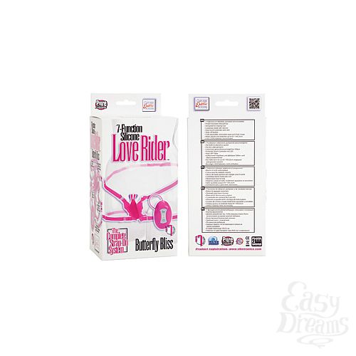  2    7-Function Silicone Love Rider Butterfly Bliss   