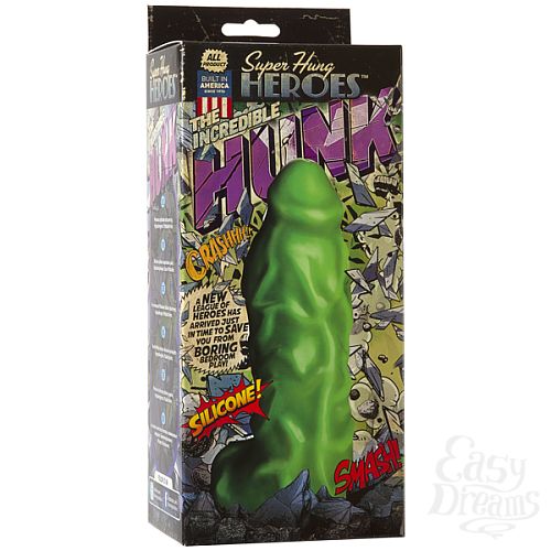  1:   SUPER HUNG HEROES The Incredible Hunk Green 8900-03BXDJ
