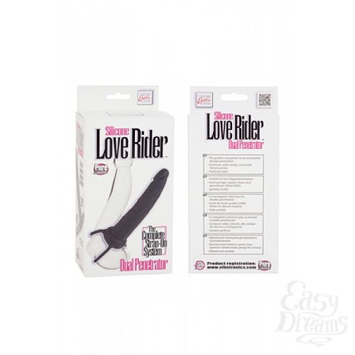  3     Silicone Love Rider Dual Penetrator 