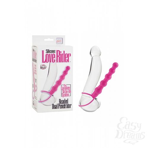 ���������� 1:  ������� �� ����� Silicone Love Rider Beaded Dual Penetrator �������