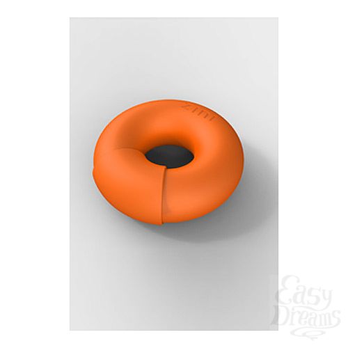 Фотография 2  Универсальный вибромассажер DONUT ORANGE оранжевый