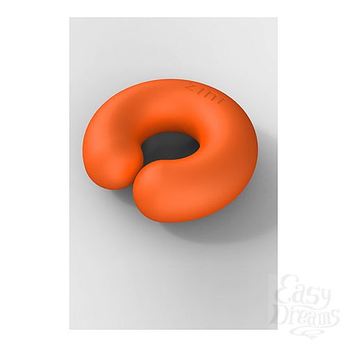 Фотография 4  Универсальный вибромассажер DONUT ORANGE оранжевый