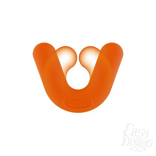 Фотография 5  Универсальный вибромассажер DONUT ORANGE оранжевый