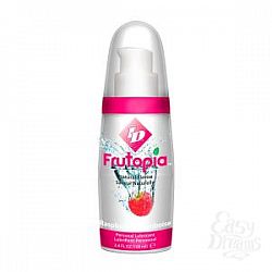  Лубрикант на водной основе ID-Frutopia Raspberry с ароматом малины - 100 мл.