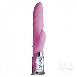 Розовый вибратор Хай-Тек VIBE THERAPY BLISS - 26,5 см. Розовый вибратор Хай-Тек VIBE THERAPY BLISS - 26,5 см.