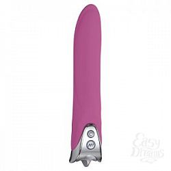 Розовый силиконовый вибратор VIBE THERAPY ECSTASY - 17 см. Розовый силиконовый вибратор VIBE THERAPY ECSTASY - 17 см.