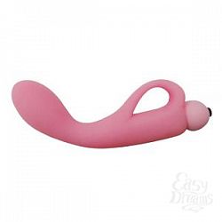 Розовый силиконовый вибратор с 5 режимами вибрации - 16 см. Розовый силиконовый вибратор с 5 режимами вибрации - 16 см.