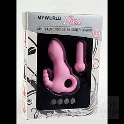 Розовый силиконовый мини-вибратор с 5 режимами вибрации - 8,5 см. Розовый силиконовый мини-вибратор с 5 режимами вибрации - 8,5 см.